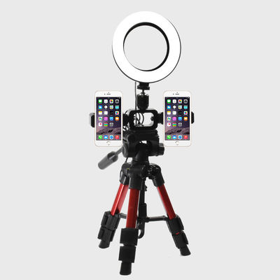 Support en aluminium de trépied de caméra vidéo de la FCC mini DSLR pour Vlogging