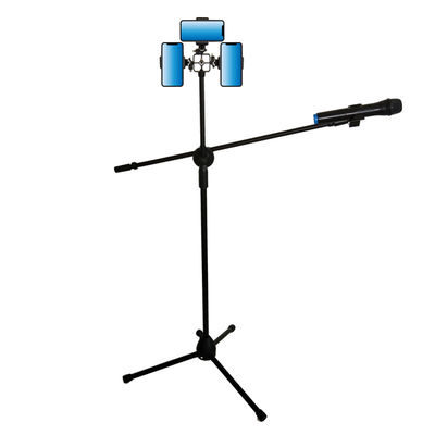 Trépied de caméra de téléphone portable de blé de double d'OEM pour le microphone de studio