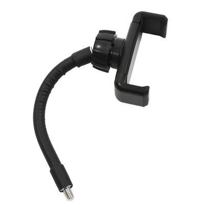 360 support noir de téléphone portable du degré 55-95mm pour Selfie Ring Light