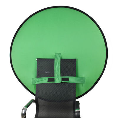 Réflecteur de disque de photo du rond 142*142cm pliant pour la vidéo de webcam